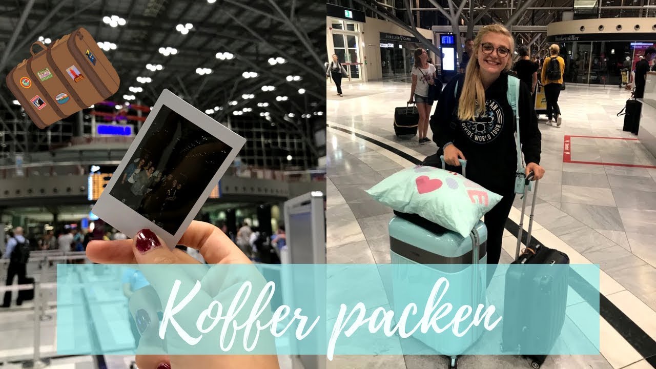 Au Pair #35♥ // ICH PACKE MEINEN KOFFER..1 JAHR USA UND DAS MUSS MIT!✈️🇺🇸