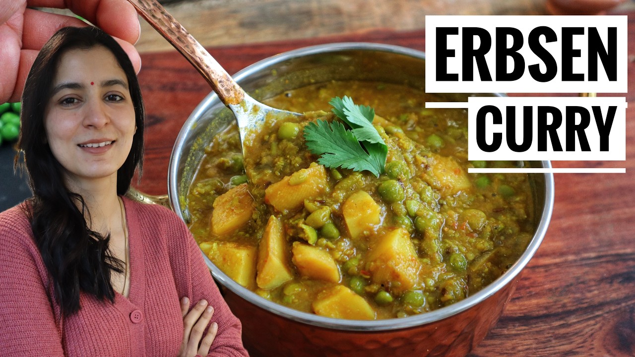 Indisches Erbsencurry – Nimona | cremigste & würzigste Rezept