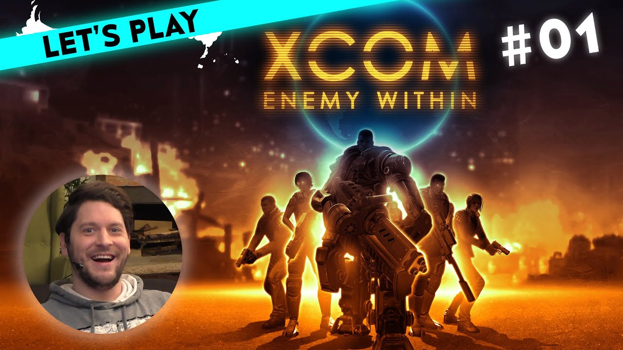 [1/3] Let's Play Xcom Enemy Within mit Simon | Die Railgun=eine sch&ouml;ne Wumme | 18.01.2016