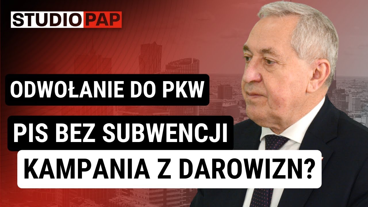 Kowalczyk(PiS): aktualnie żaden bank nie udzieli nam pożyczki na kampanię