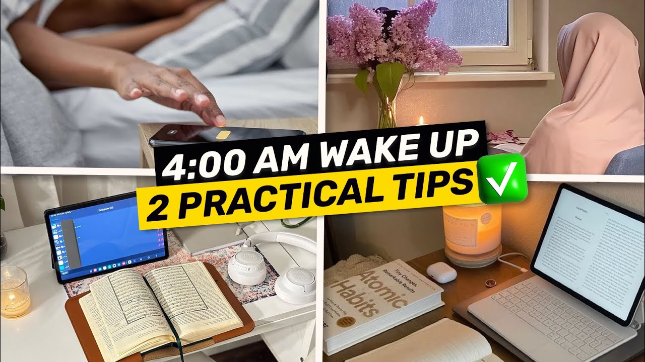 2 Best Tips to Wake Up at 4:00 AM | How To Wake Up Early In The Morning? | Md Ajaz Ansari
