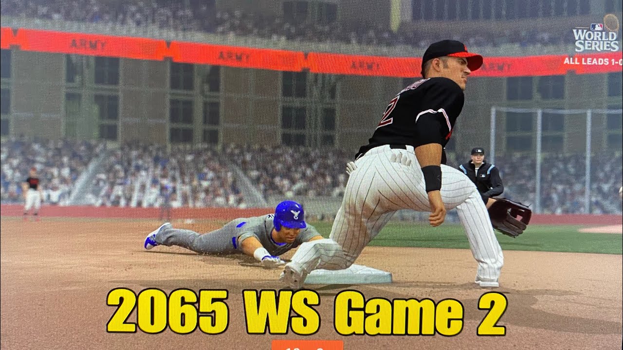 2065 WORLD SERIES Game 2 / Tybee Griffins @ Allentown Army / MLB The Show 25