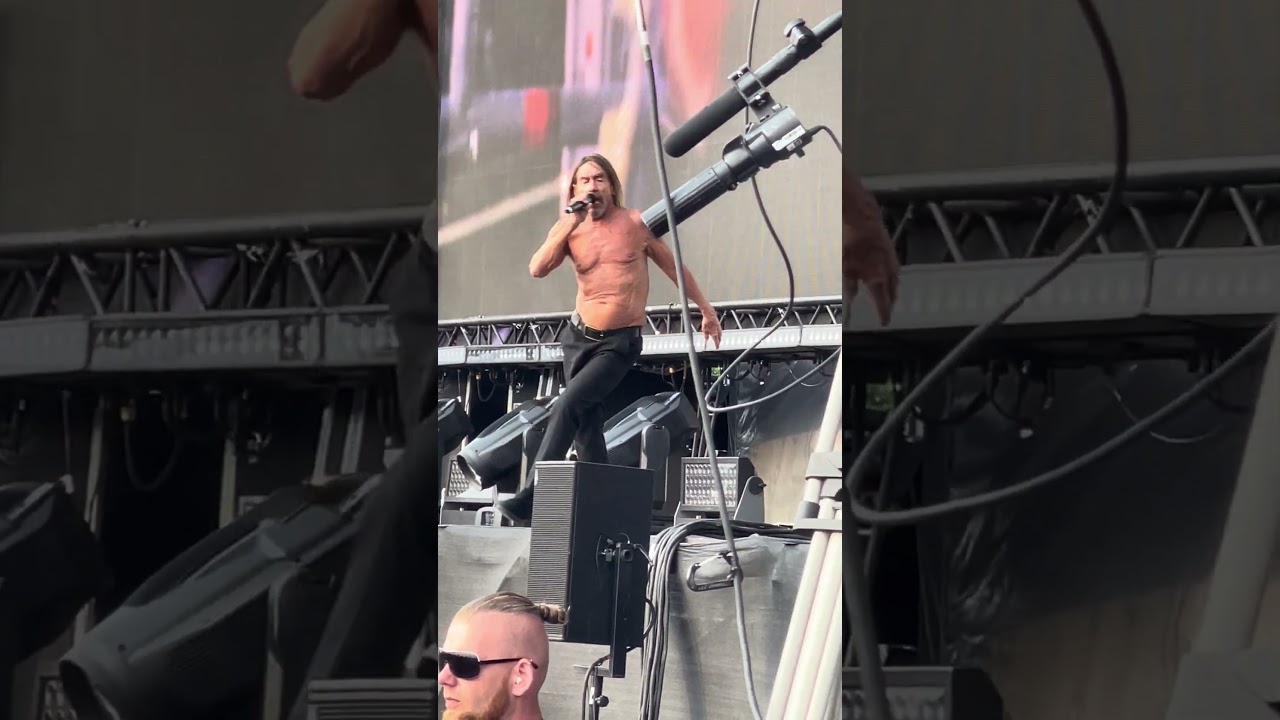 🔥⚡ Red Hot Chili Peppers ft. Iggy Pop bring pure euphoria  his fire turns chaos into bliss #iggyPop