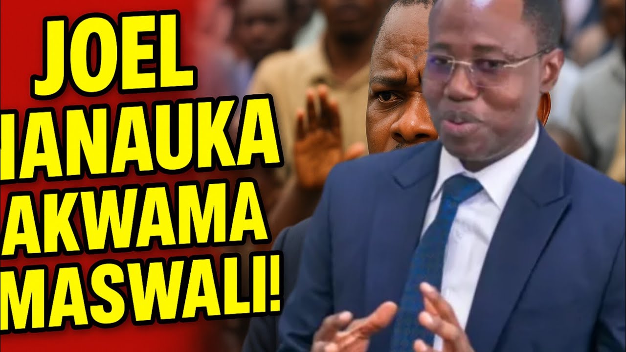 Waziri JOEL NANAUKA Akwama Kwenye Maswali ya Raia! MBEYA 🇹🇿