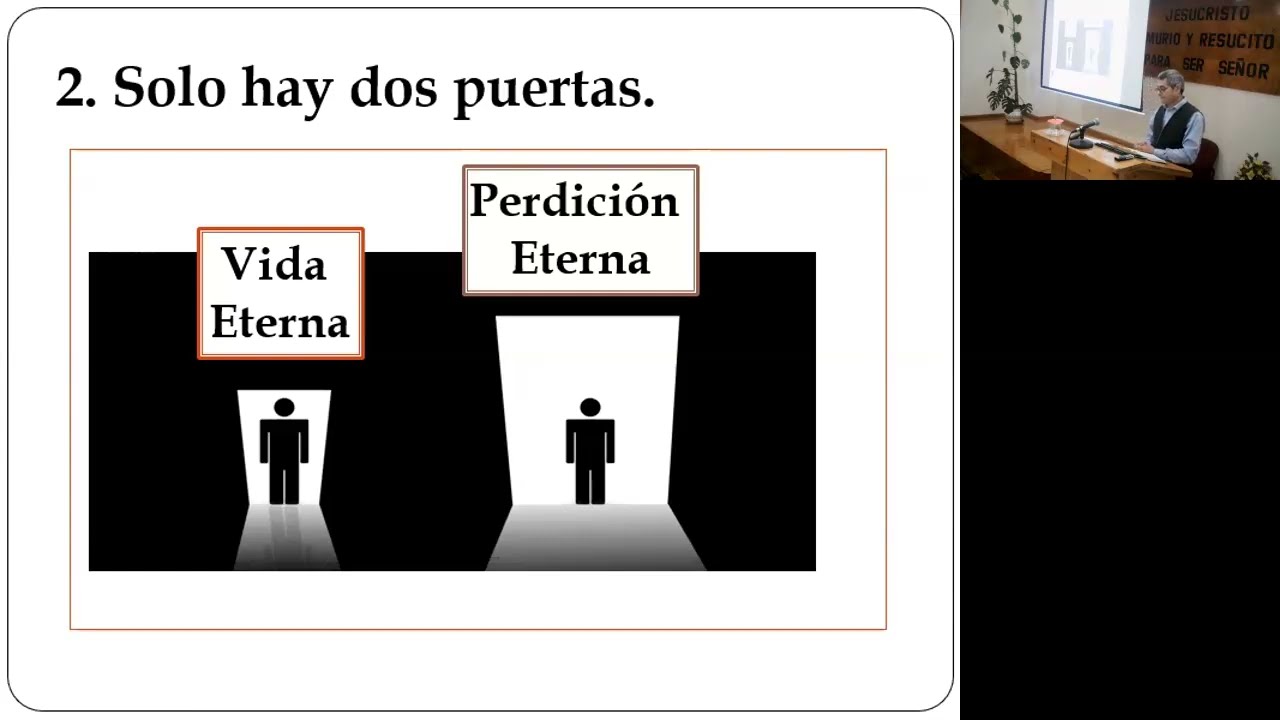 Dos puertas, dos destinos. (Mateo 7:13-14)