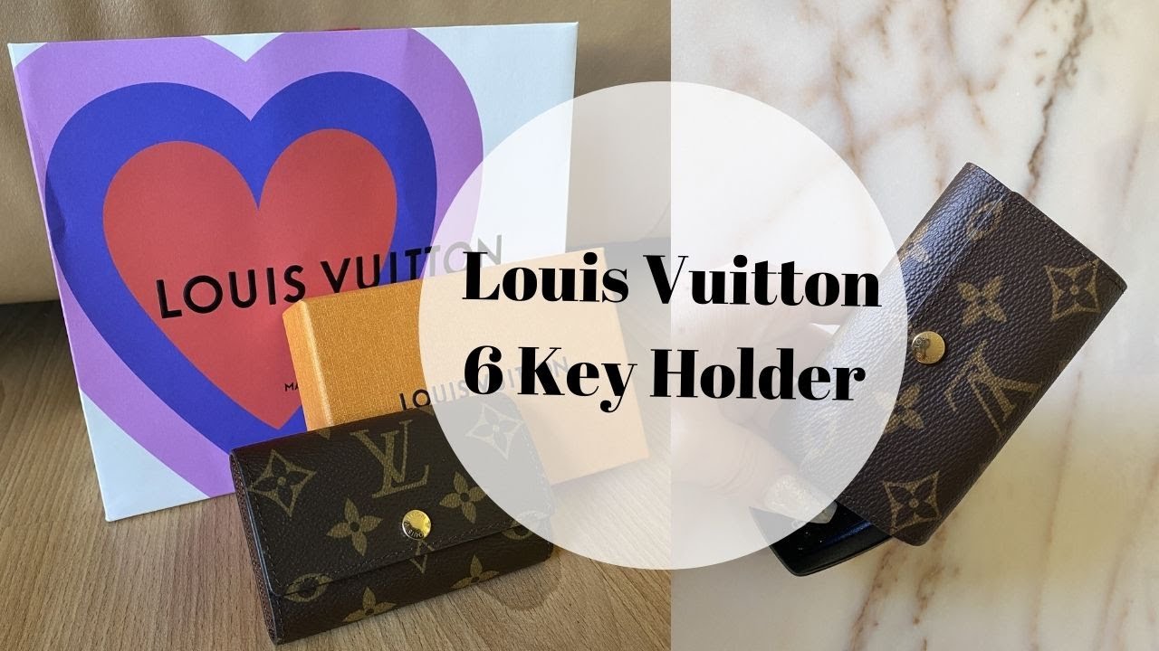 FINALLY GOT THE LV 6 KEY HOLDER | LUXURY SLG | HOW TO USE + DEMO