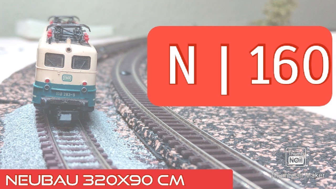 Modellbahn Tutorial: Gleise verlegen, altern und überhöhen / Modelleisenbahn Spur N / Neubau Anlage