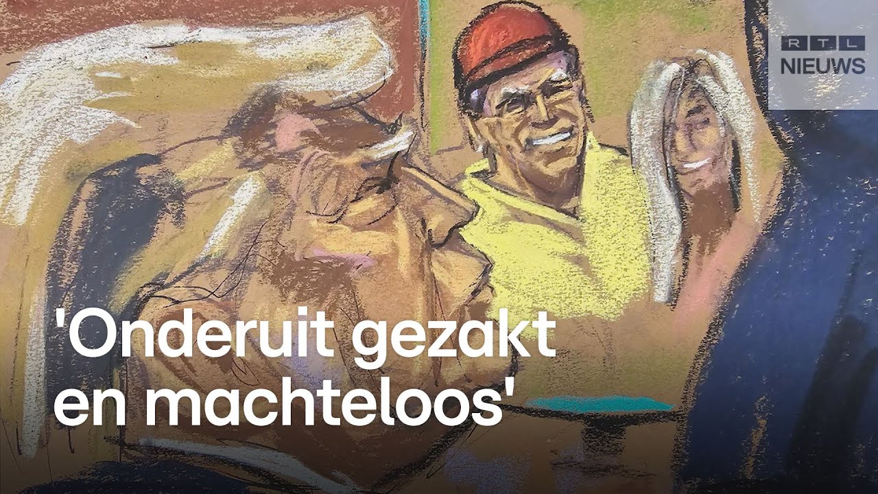 Erik Mouthaan uren in de rij voor rechtszaak Trump