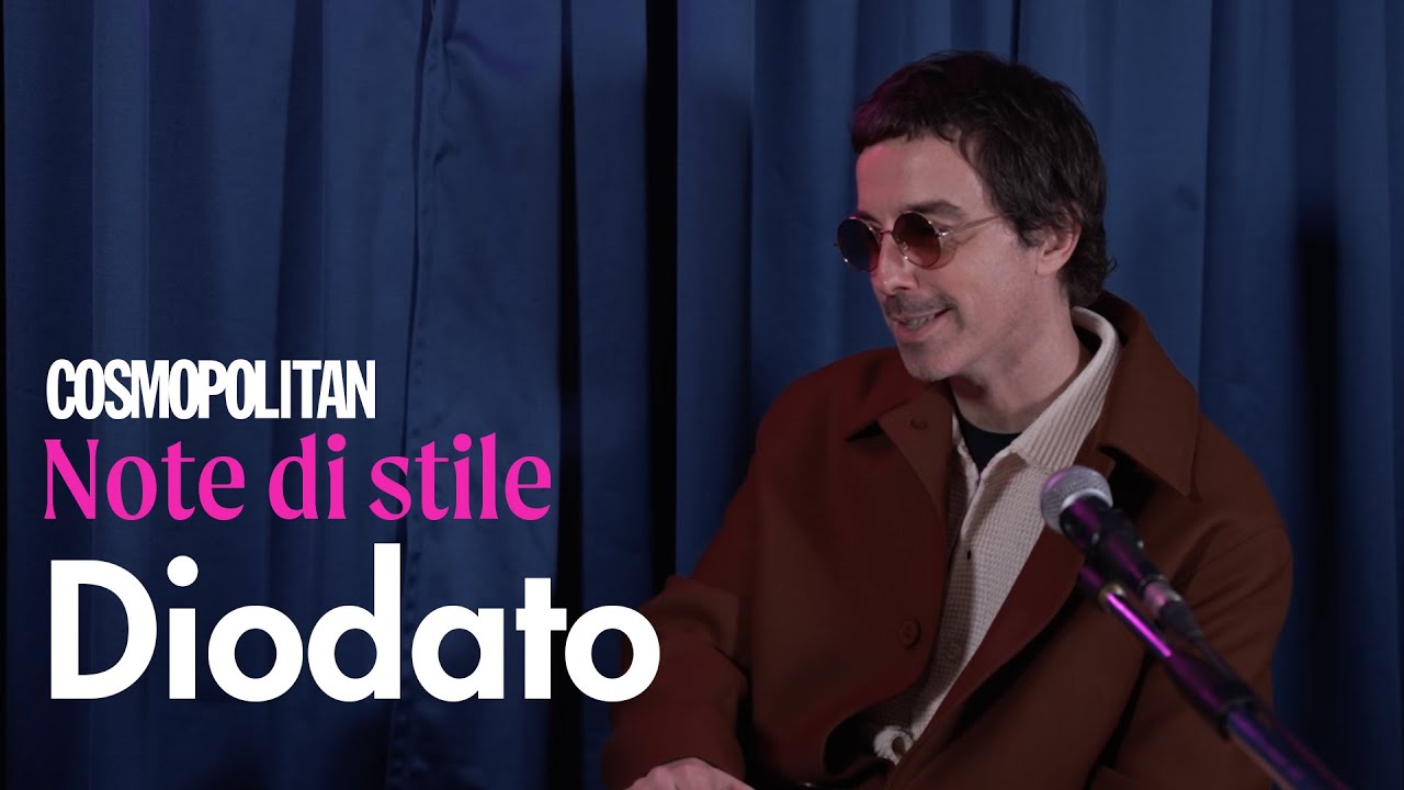 Note di stile, il videopodcast di Cosmopolitan da Sanremo 2024: Diodato