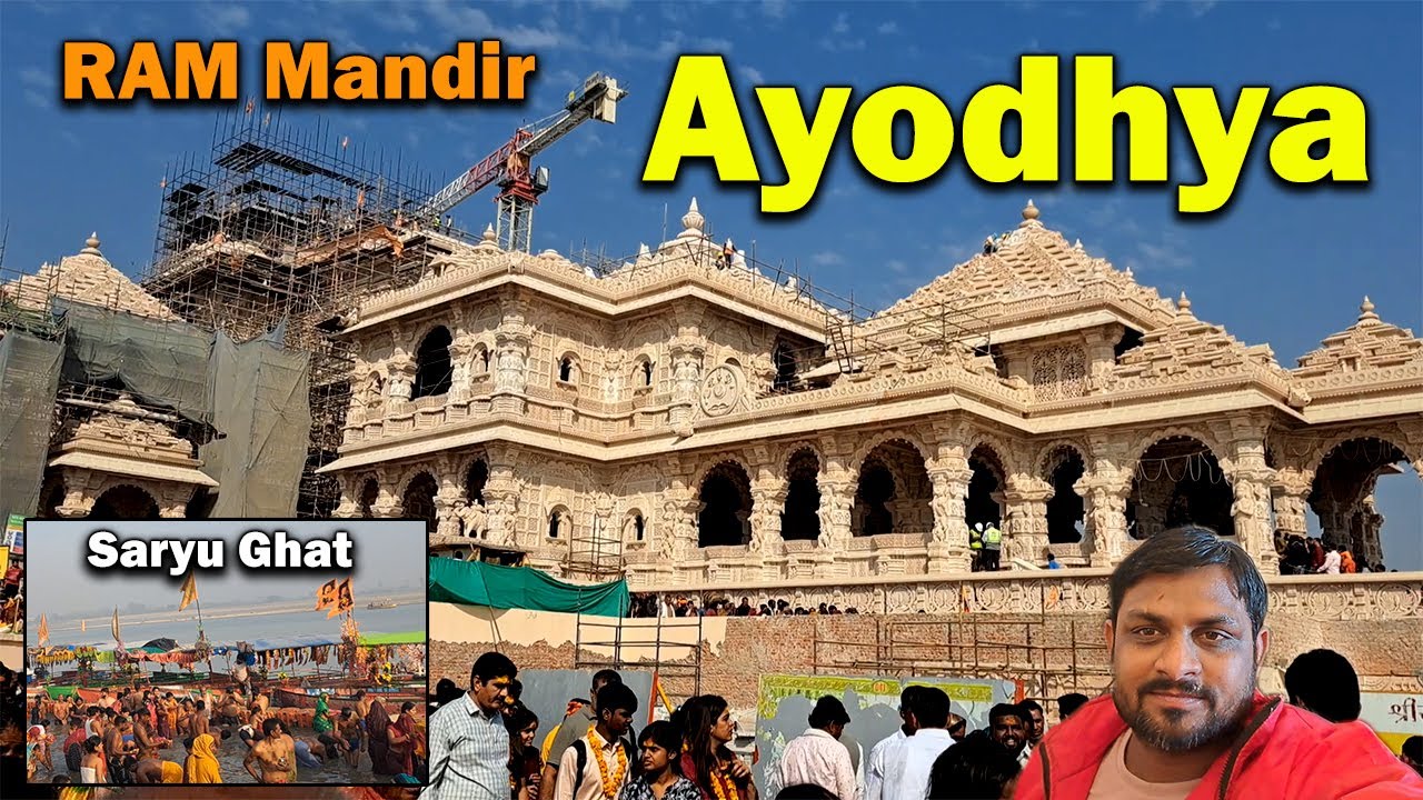 Ayodhya Ram Mandir | Ayodhya | Saryu Ghat | Prayagraj Trip day 5