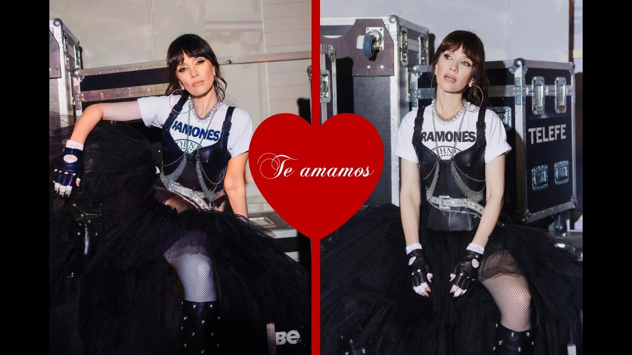 Natalia Oreiro.Наталия Орейро.¿Cantamos Ramones en ruso?А не спеть ли нам Рамонес по русски?