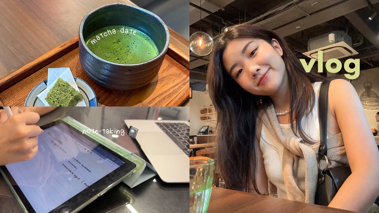 📓 productive morning + weekend reset / iPad note-taking / matcha date / final year student in SG