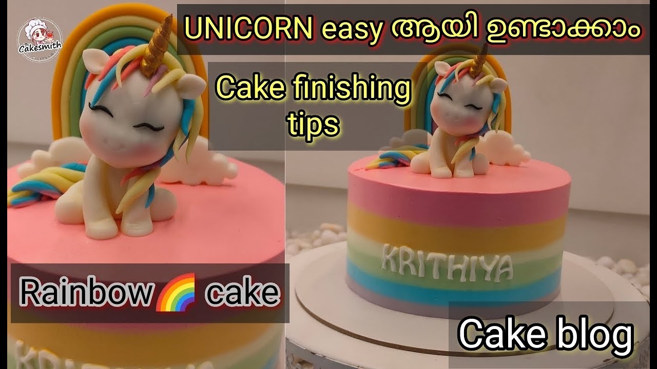How to make Fondant Unicorn| Fondant Unicorn Tutorial#cake #video #fondantunicorn