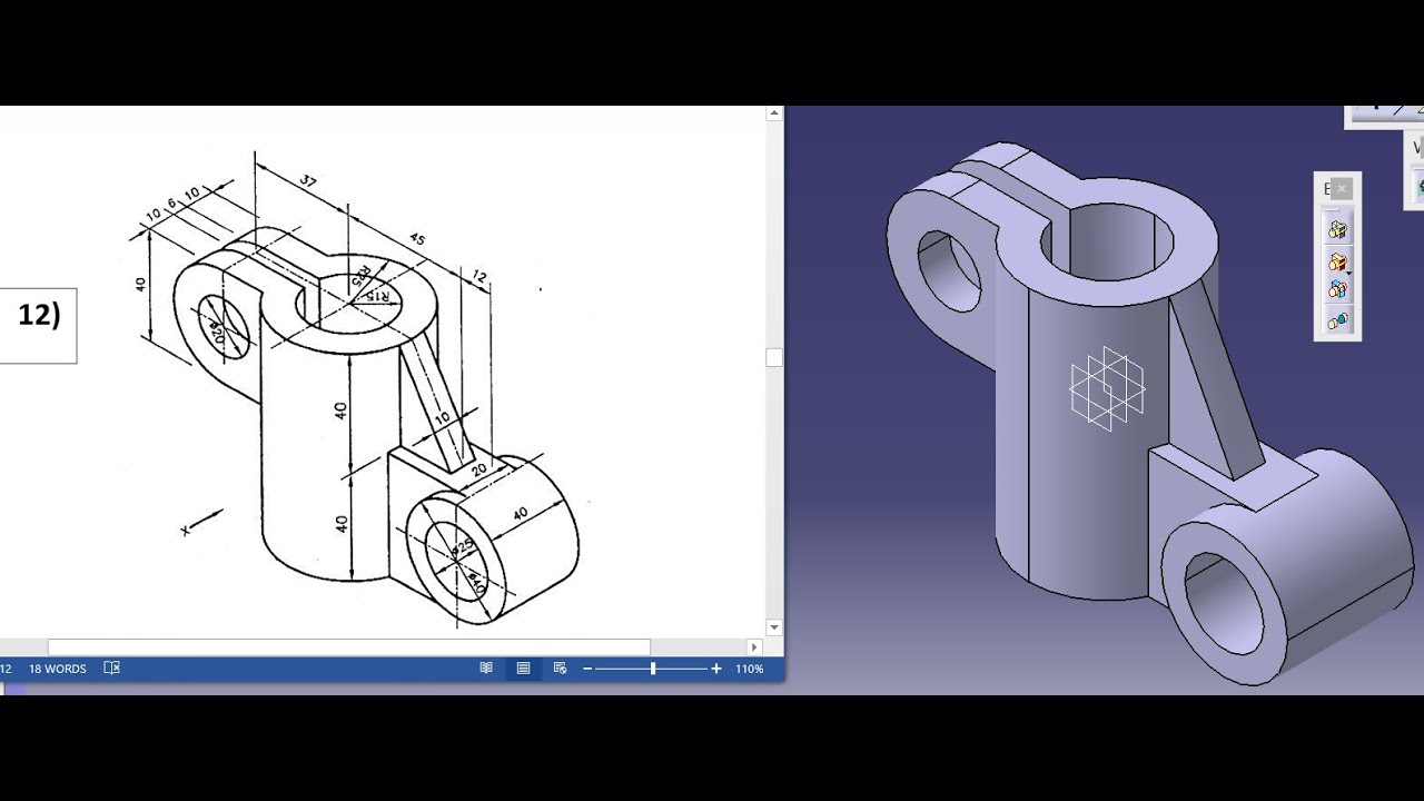 To create stiffener for cylindrical or rounded features using multi-section tool
