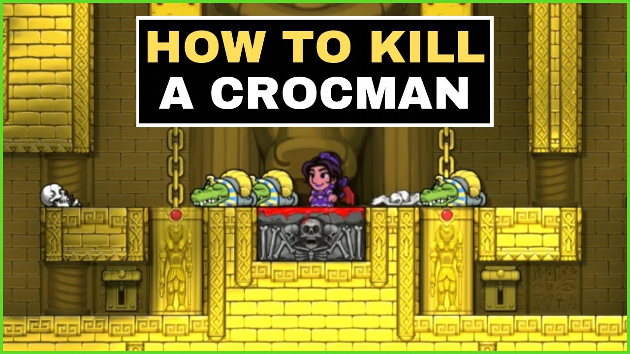 Every Way to Kill a Crocman - Spelunky 2