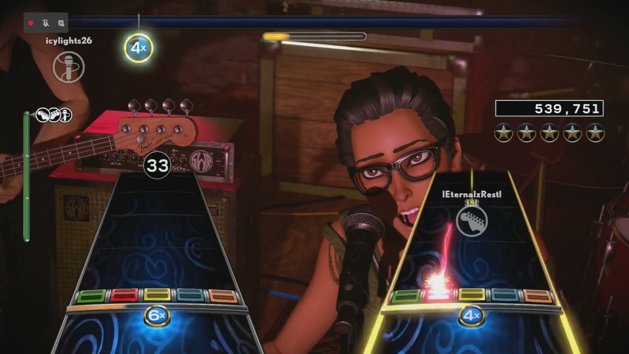 Starset - My Demons (Gtr-Bass-Vox FC) Rock Band 4