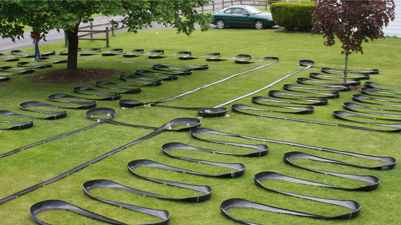 World's Longest Hot Wheels Sizzlers Fat track - car on track
