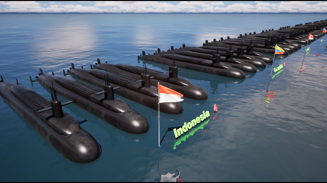 Submarine Fleet Strength by Country 2026