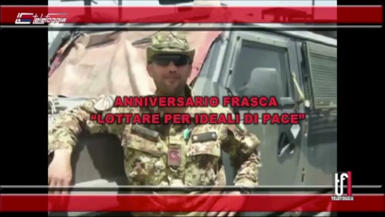 12° anniversario della scomparsa del caduto Mario Frasca deceduto ad Herat in Afghanistan