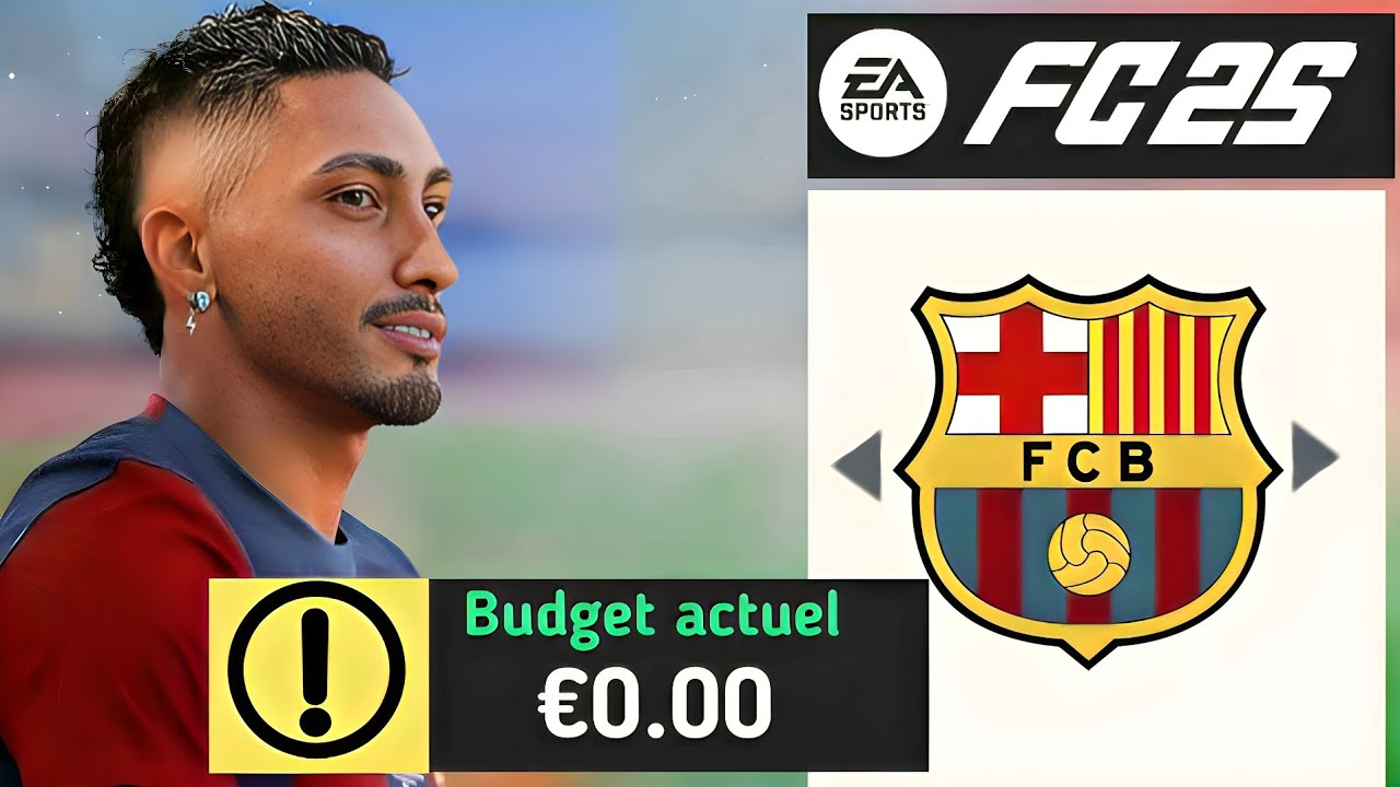Je Sauve le Barça avec 0€ de Budget dans EA FC 25 (Carrière Manager)