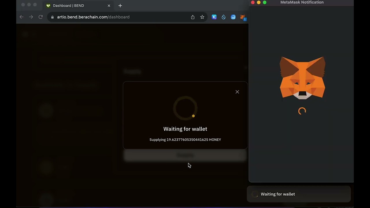 TUTORIAL TESTNET BERACHAIN #3 - BEND SUPPLY & WITHDRAW