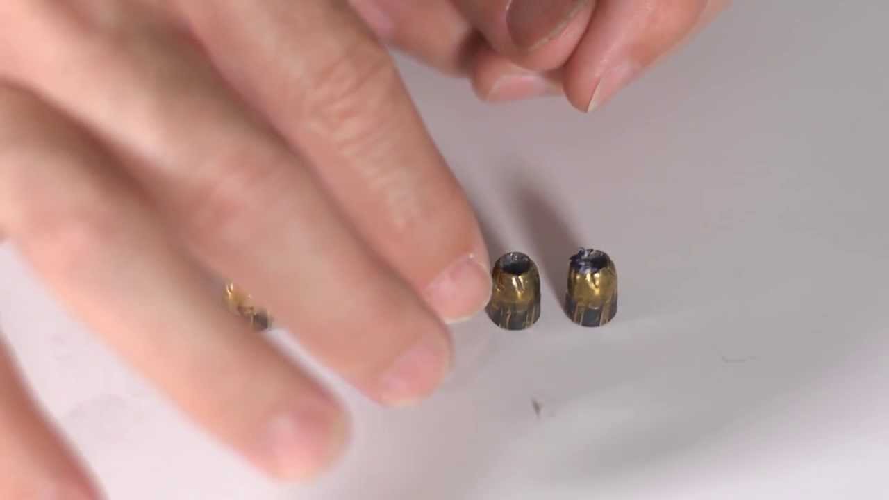 Ammo Quest .380 Finals:  Underwood .102-grain Golden Saber test thru Denim in ballistic gelatin
