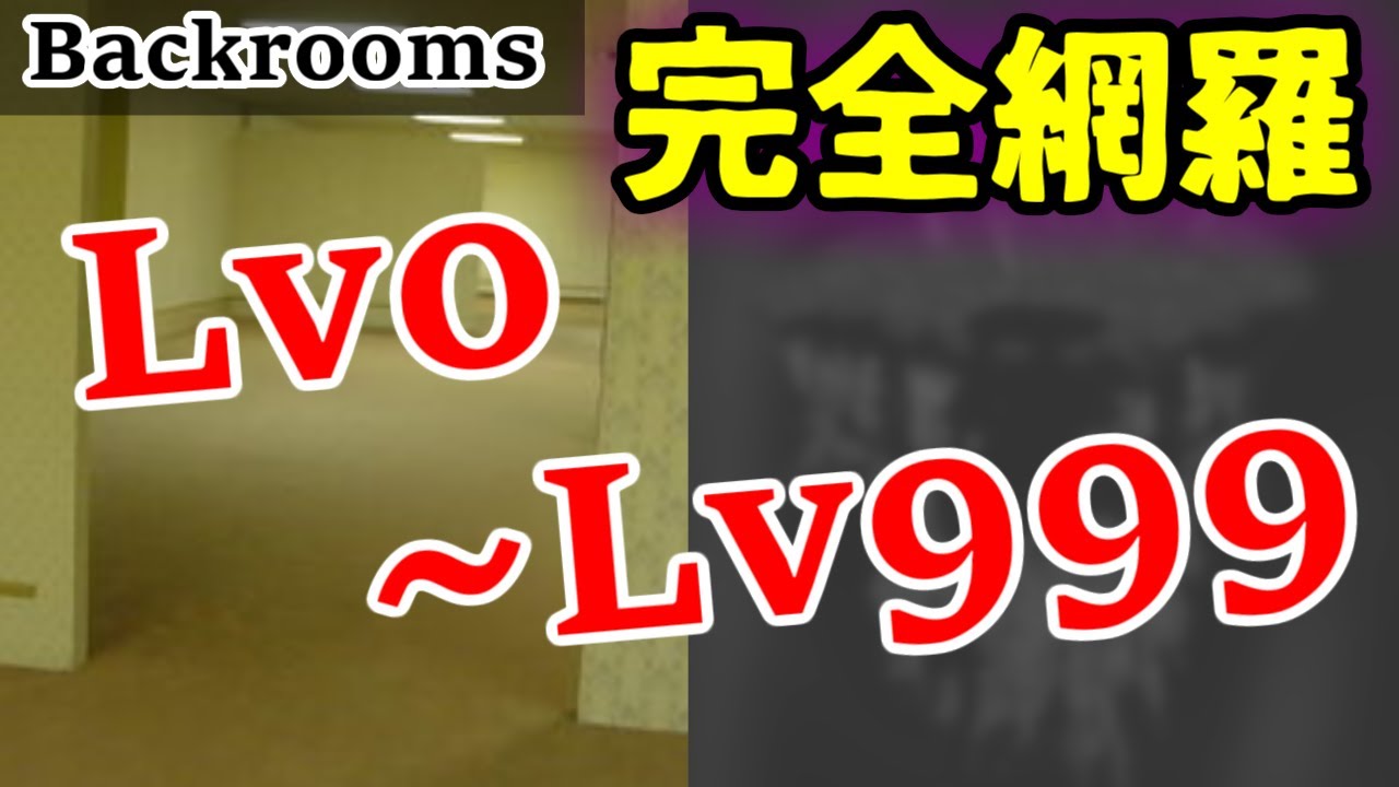 【全レベル紹介】ザ・バックルームズのレベル0～999までを矢継ぎ早に紹介していくうっ【Wikidot版】
