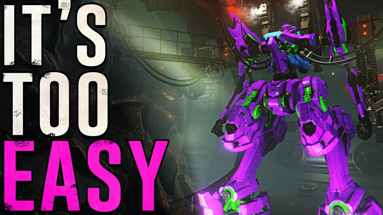 Эта сборка ARMORED CORE 6 полностью OP