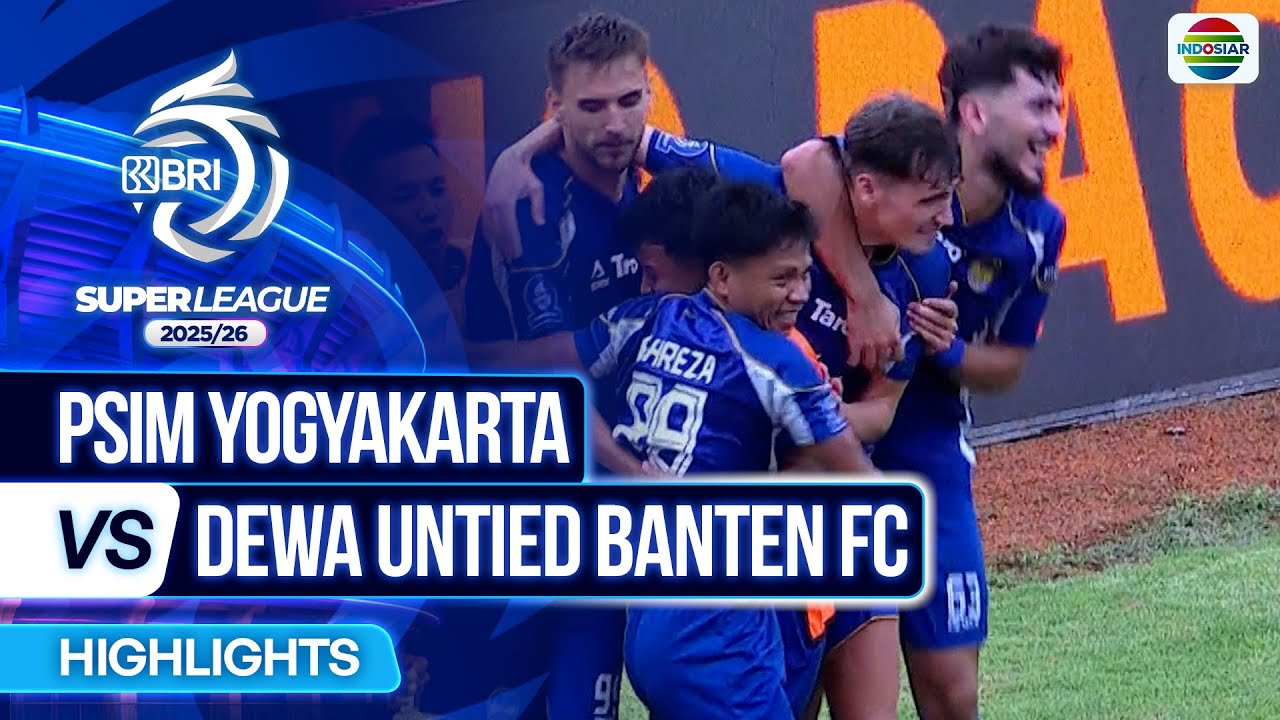 PSIM YOGYAKARTA VS Dewa United Banten FC - Highlights | BRI Super League 2025/26