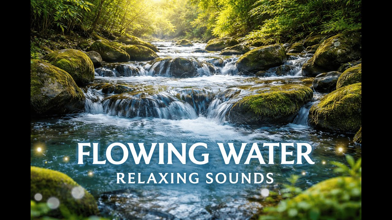 Peaceful Flowing Water – Calm Your Mind & Reduce Anxiety #youtube #nature #naturelovers