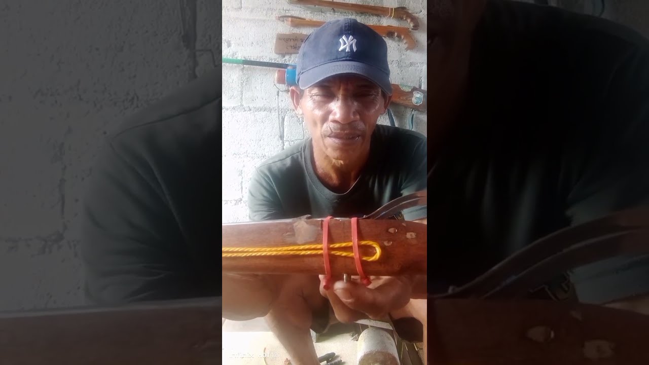 paano gumawa ng pana na dalawa ang bala..?
