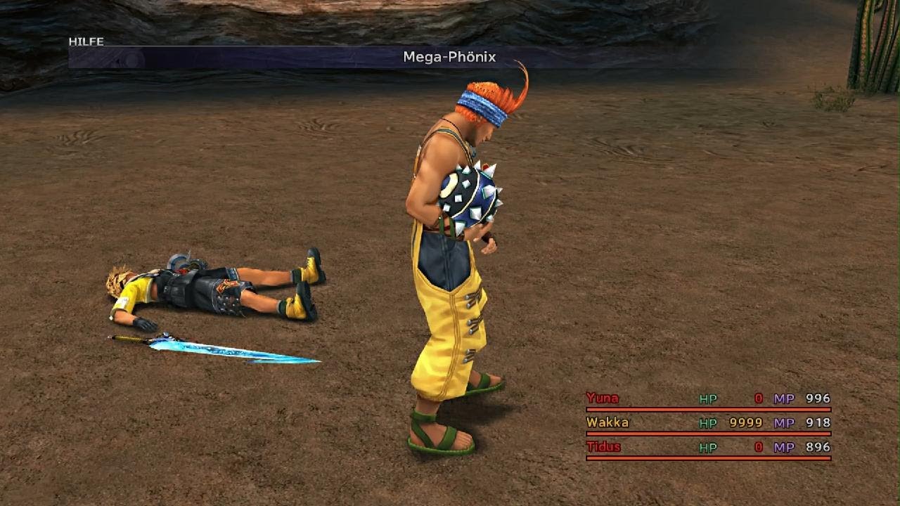 FINAL FANTASY X/X-2 Surpriced by Dark Ifrit 😅