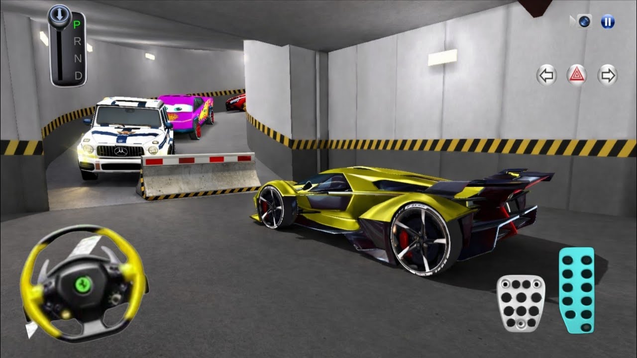 3D Driving Class – Extreme Supercar Parking Challenge in Underground Garage | STRiET DRiVE 3Dx