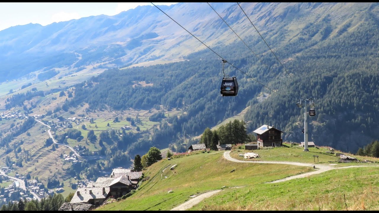 CABLE CAR ride Champoluc-Crest  (ITALY)