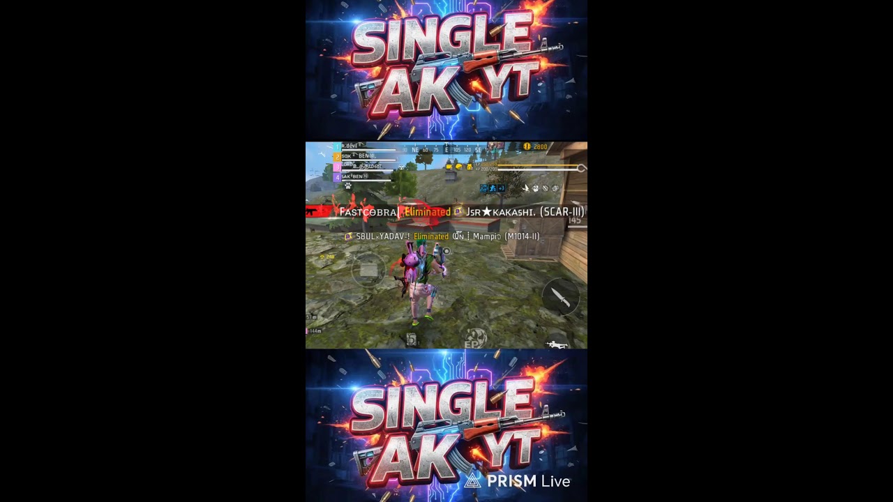 FREE FIRE || GAMEPLAY || SINGLE AK YT || TAMIL || LIVE #freefire #tamil #yt #live