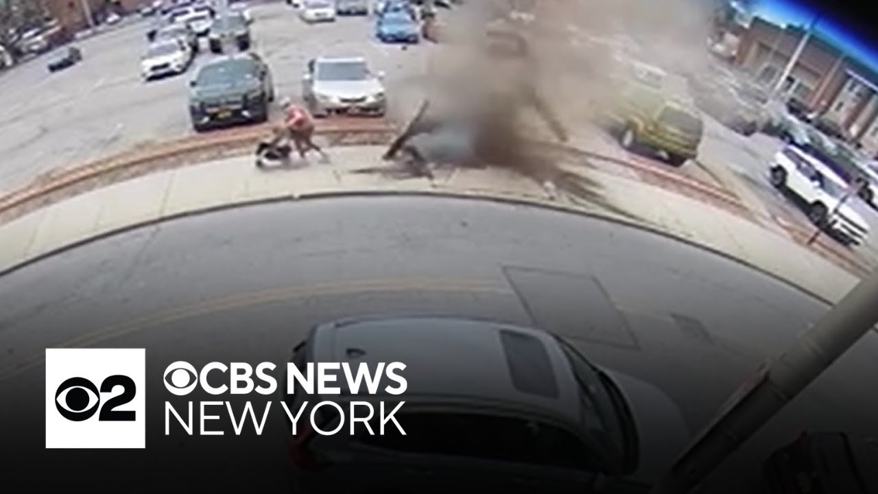 Poughkeepsie manhole explodes with woman, 2 kids just steps away