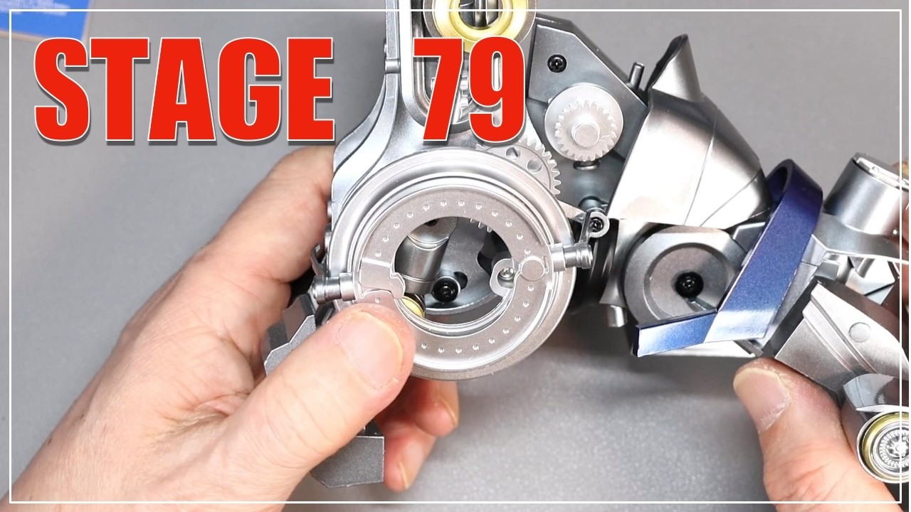 STAGE 79【左足6】の組み立て！  トランスフォーマー「オプティマスプライムをつくる」 ディアゴスティーニ