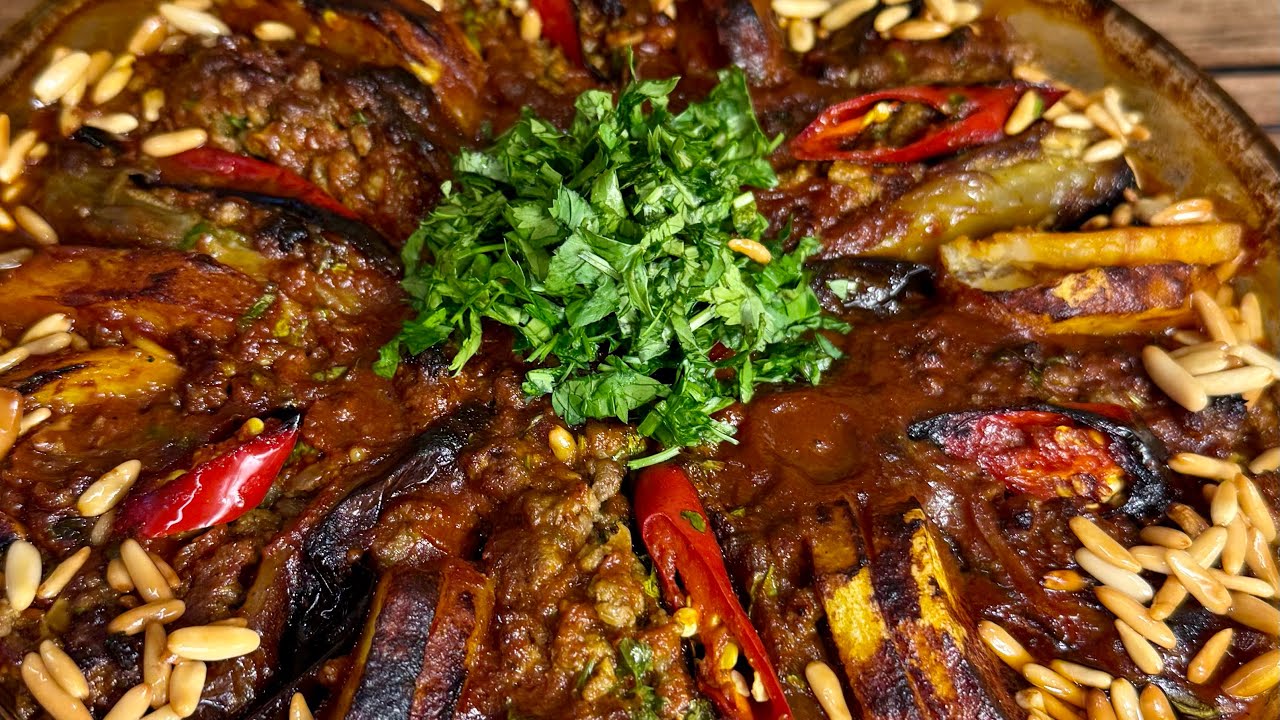 صينية باذنجان خطيرة من الاخر 😋👌🏼👌🏼