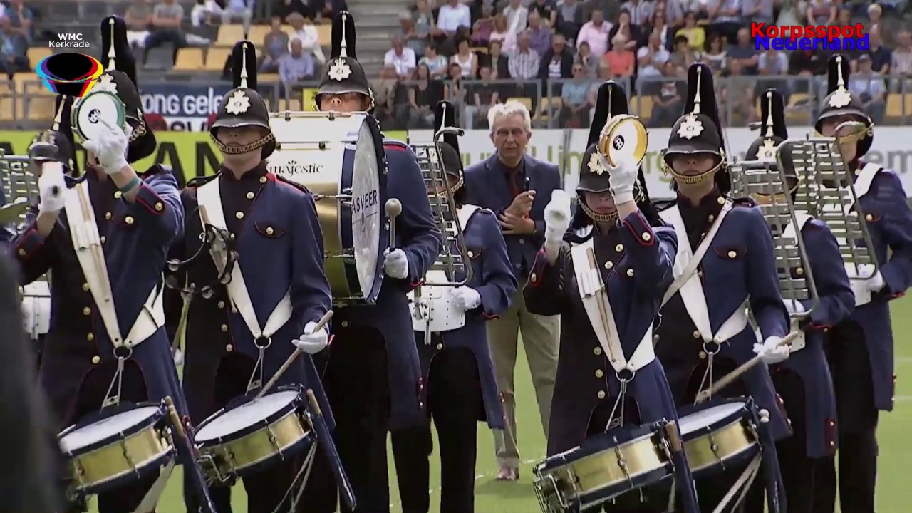 Pasveerkorps tijdens WMC Kerkrade 2017