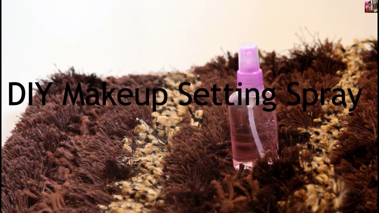 HOW TO: DIY Natural Makeup Setting Spray/DUPE of MAC Fix Plus Setting Spray HOME