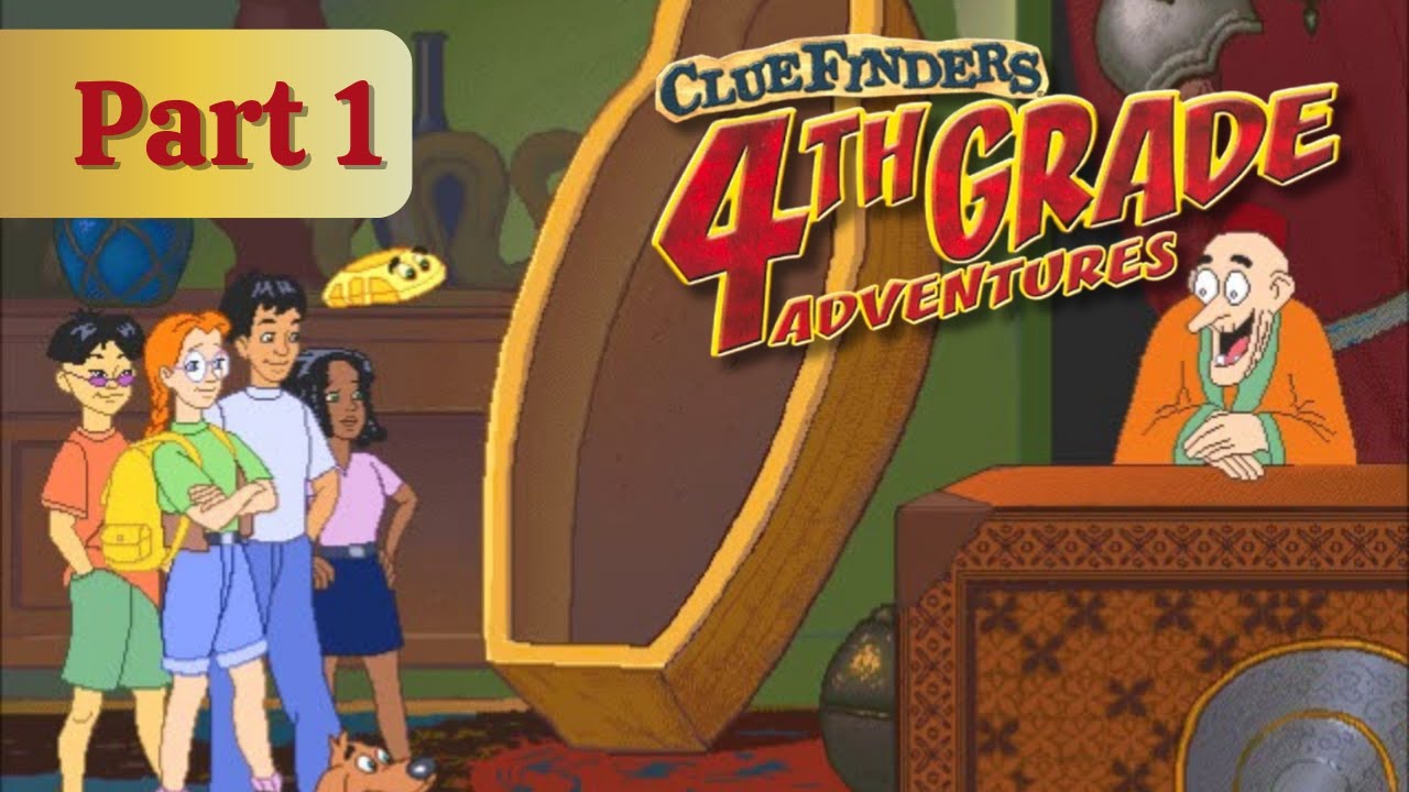 The ClueFinders 4th Grade Adventures: Puzzle of the Pyramid - Part 1 - Cairo (Gameplay/Walkthrough)