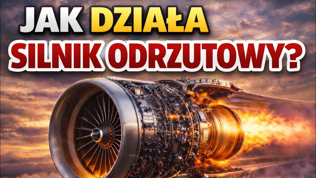 Jak działa silnik odrzutowy w samolocie? Tak wygląda jego prawdziwa moc.