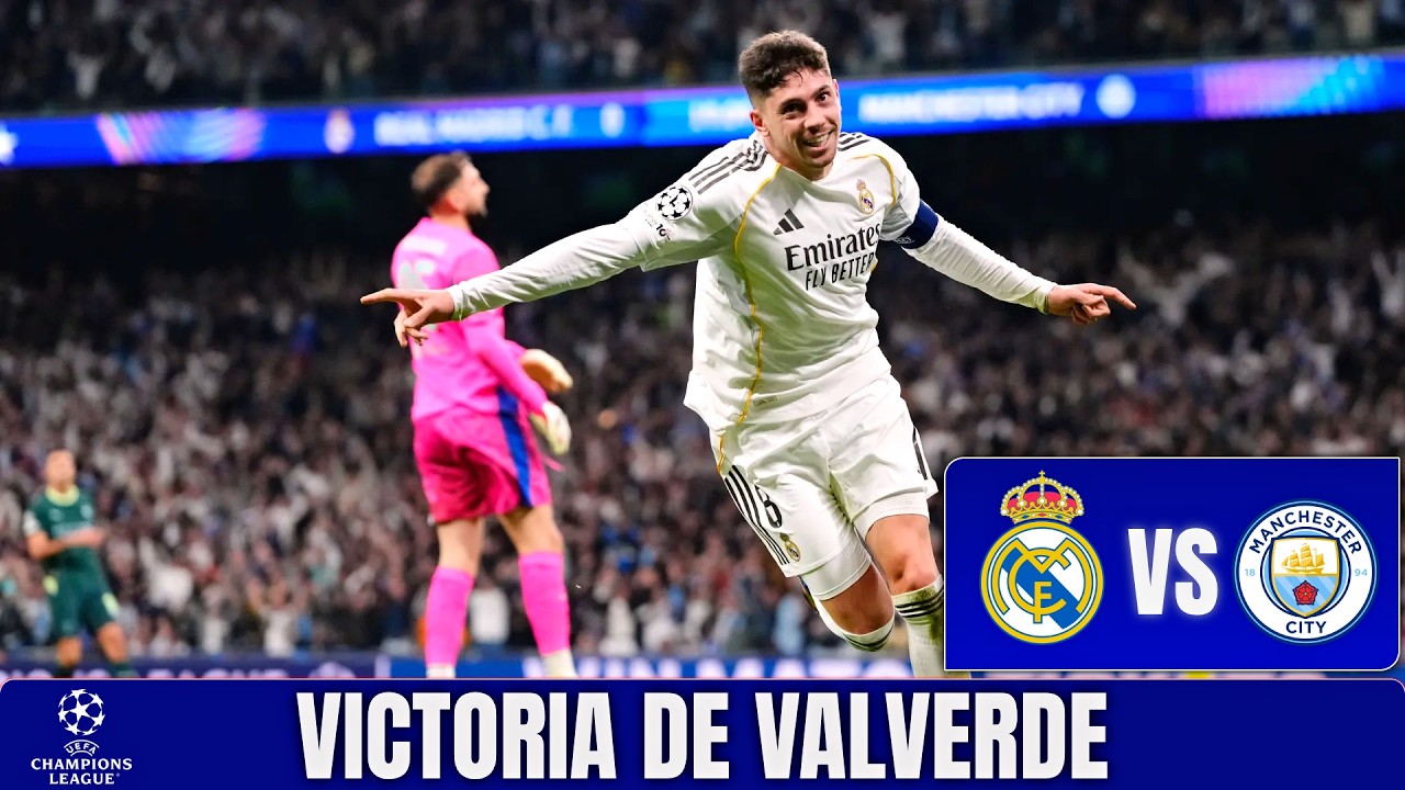 HAT-TRICK de Valverde contra el Man City I Real Madrid 0-3 Man City