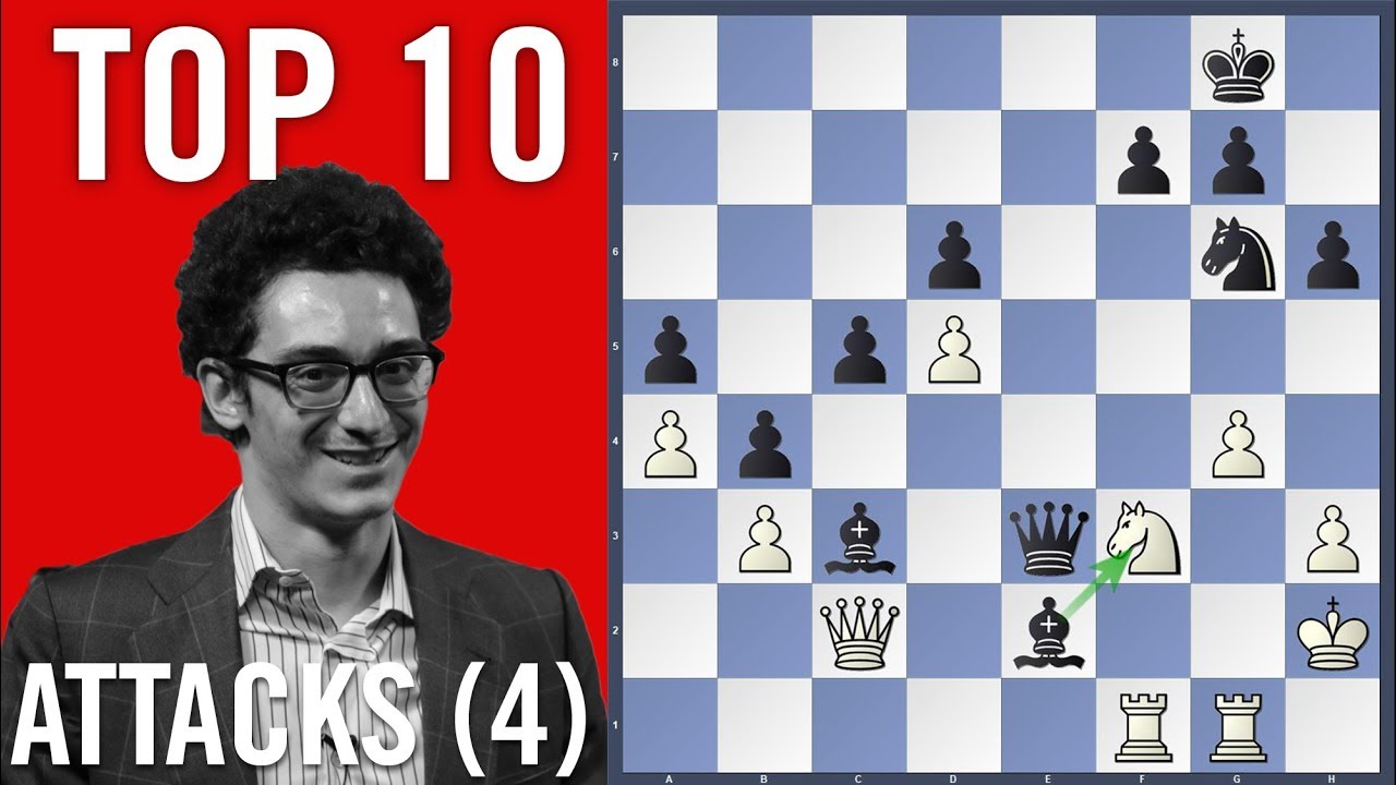 Fabiano Caruana Top 10 Attacks (4) | Karjakin vs Caruana