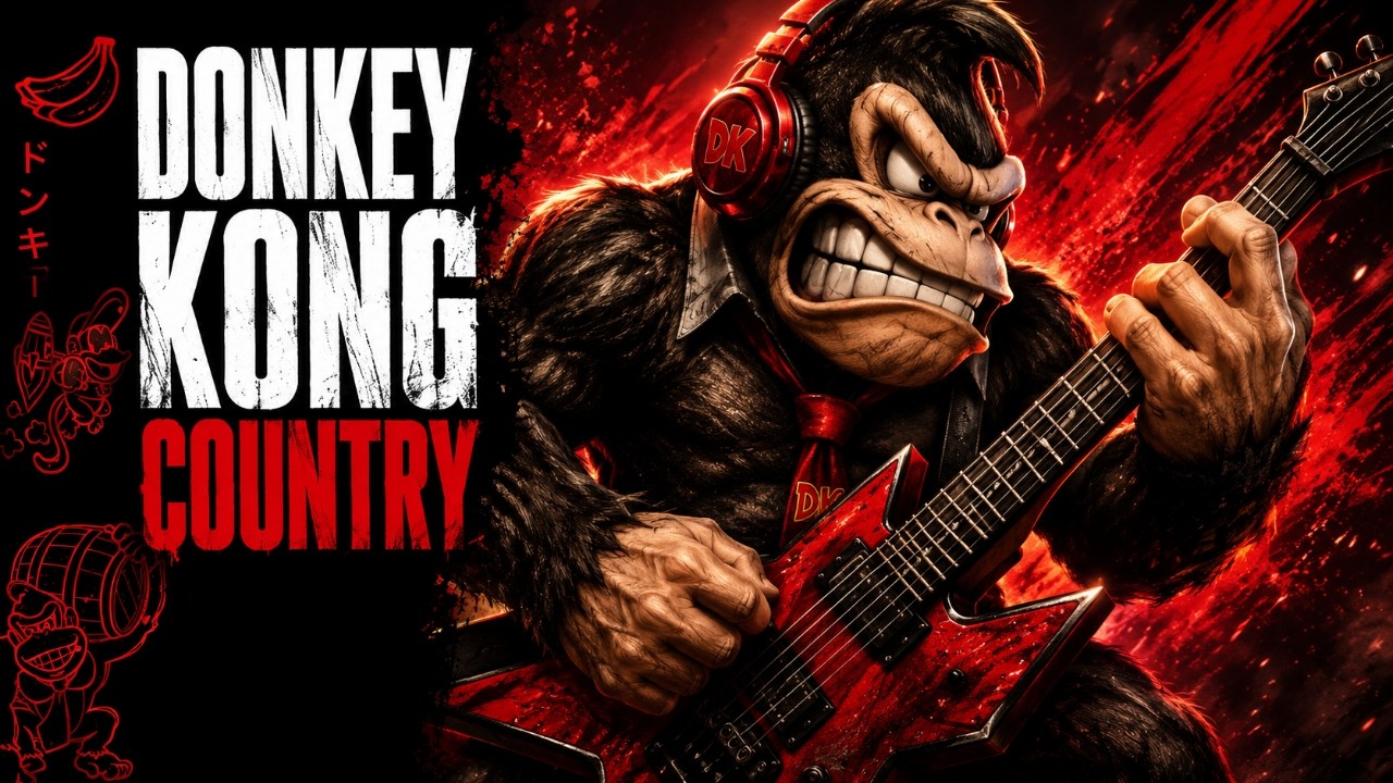 Donkey Kong Country Nu Metal — полный переосмысленный саундтрек для SNES