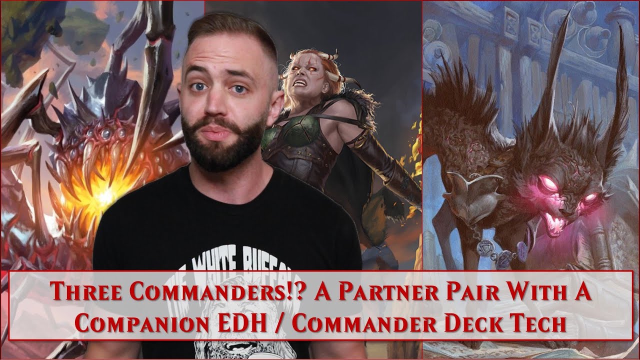 Three Commanders?  Obosh, Jeska, and Falthis Partner Pair and Companion EDH/Commander Deck Tech