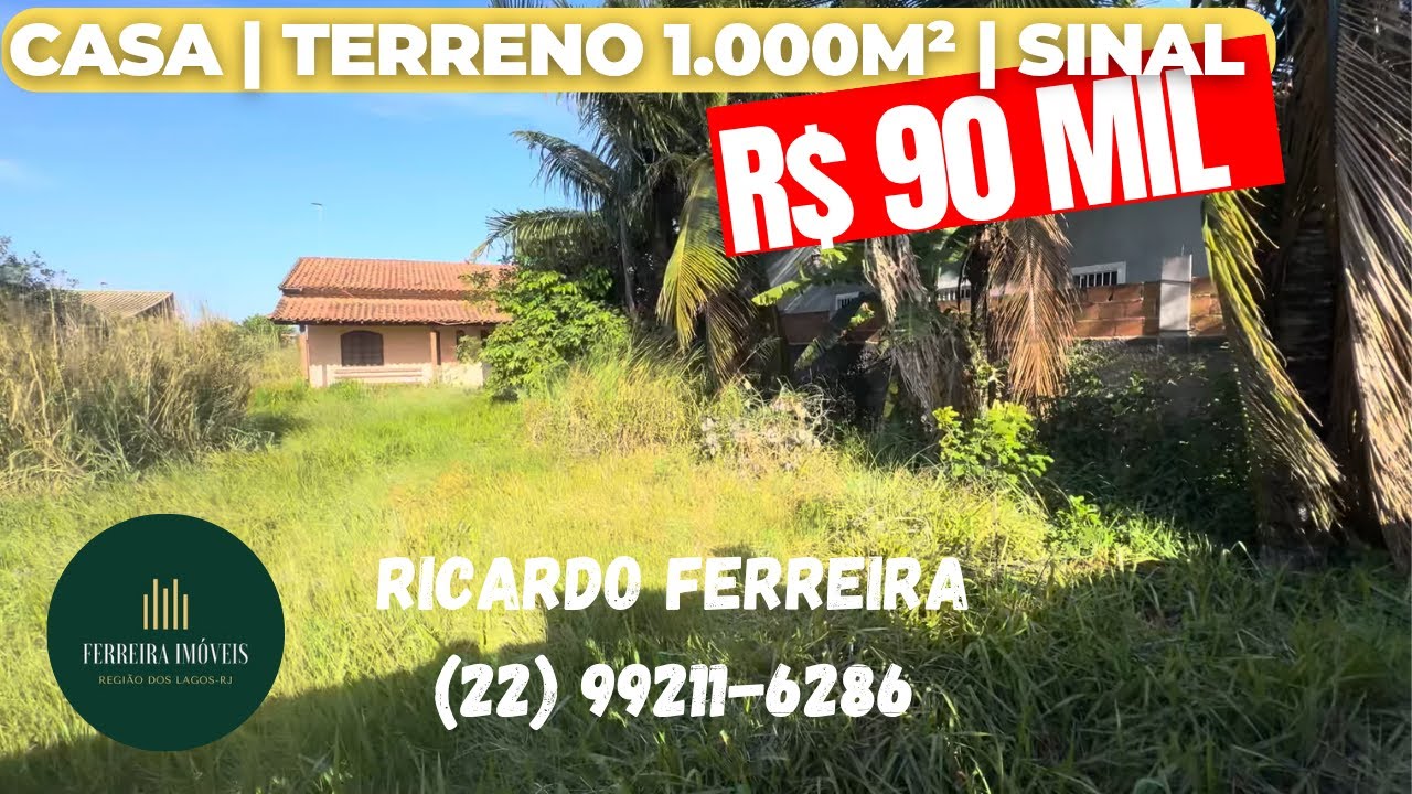 Casa no Gravatá 2 – Terreno 1.000m² com Frutíferas | Sinal R$ 90 Mil