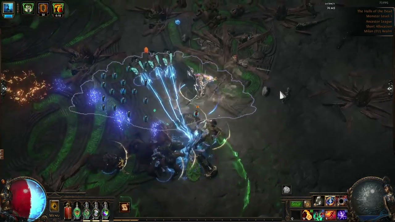 Path of Exile  - Trial of the Ancestors totem bug