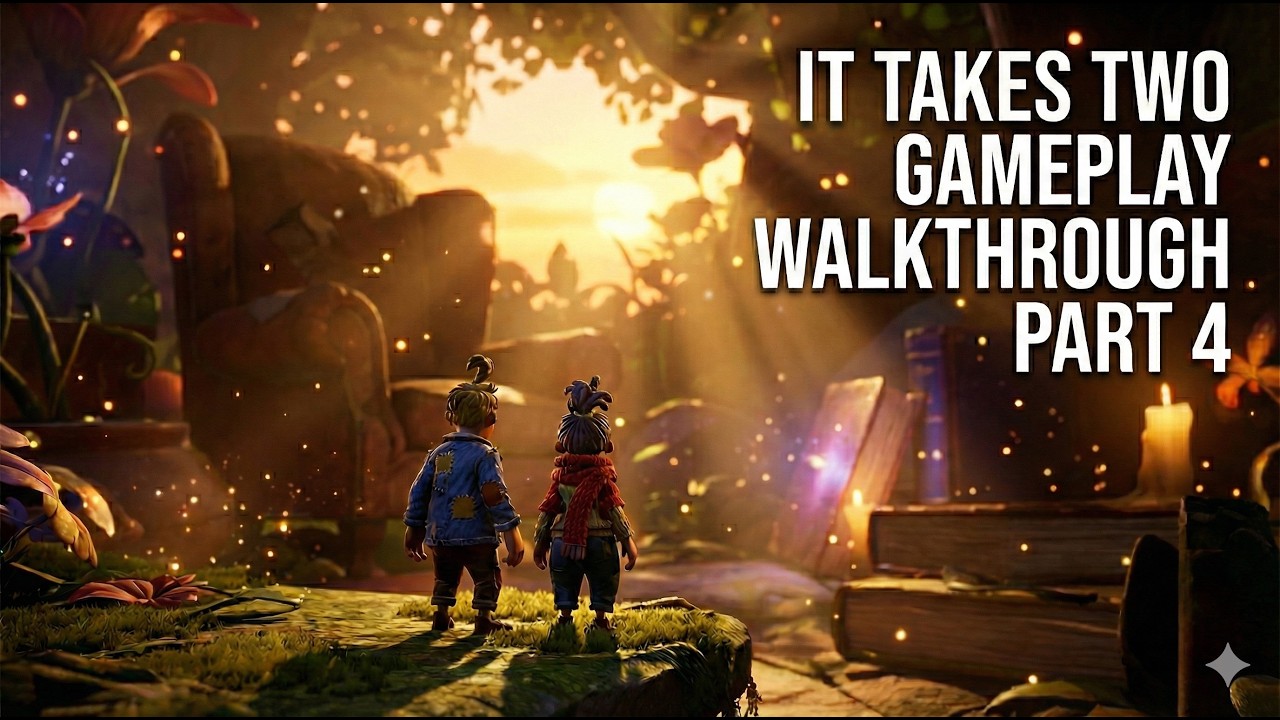 It Takes Two Gameplay Walkthrough Part 4 | Full Story Mode | 1 Hour Gameplay