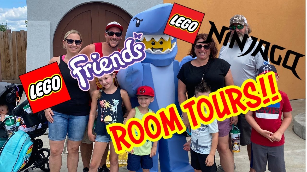 Мы снова остановились в LEGOLAND New York — Lego Friends и Ninjago Rooms / Плюс больше контента п...
